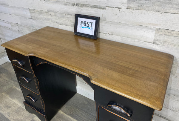 Vintage Black Desk