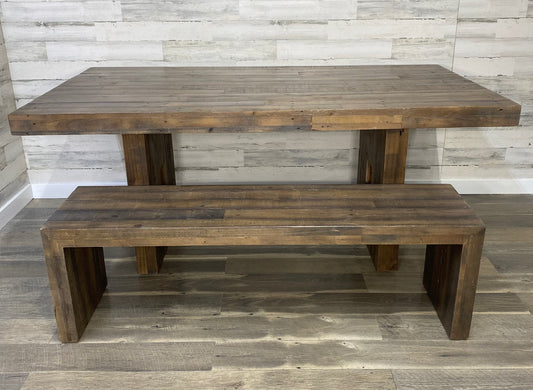 West Elm Emerson Dining Table & Bench