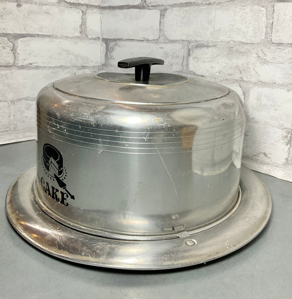 Vintage West Bend Metal Cake Holder