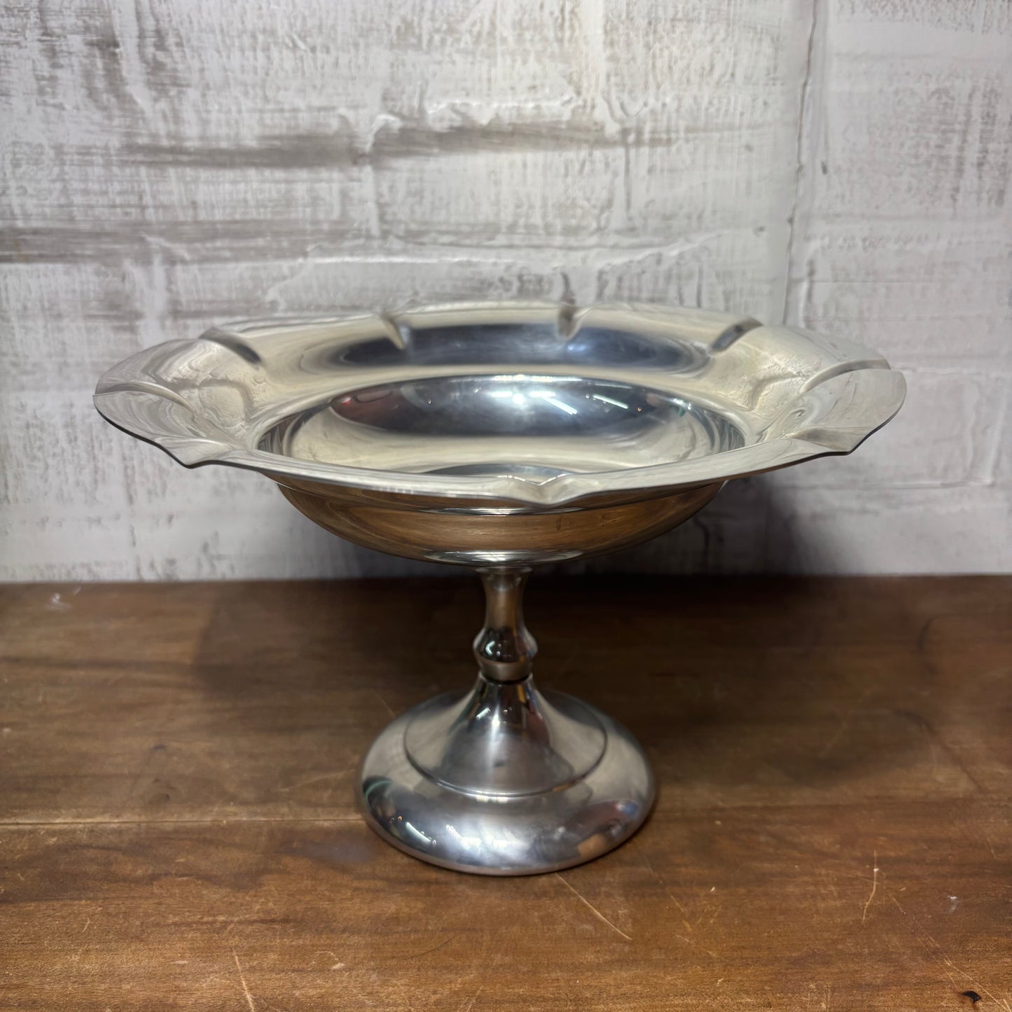 Vintage Silverplate Pedestal/ Compote Bowl