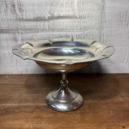 Vintage Silverplate Pedestal/ Compote Bowl
