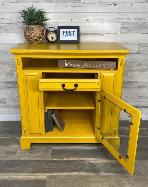 Yellow Tv Stand Cabinet