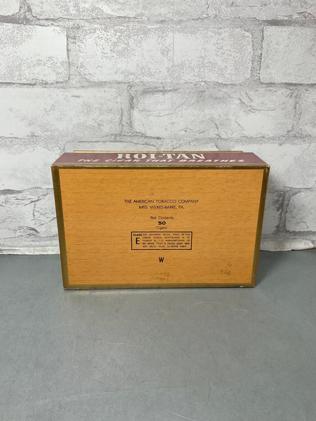 Vintage Roi-Tan Cigar Box