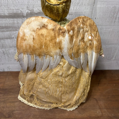 Porcelain Christmas Angel Tree Topper