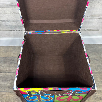 Peace Sign Keepsake Chest *No Latch*