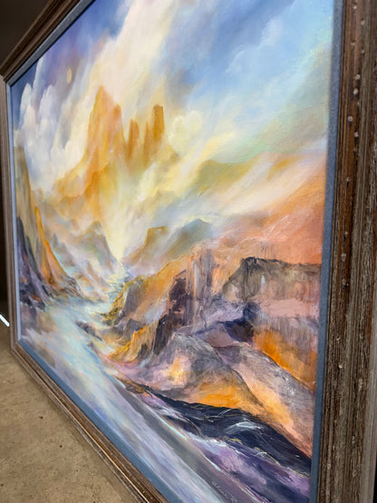 Original Oil Painting “Return to Sedona” by Alice Rouske
