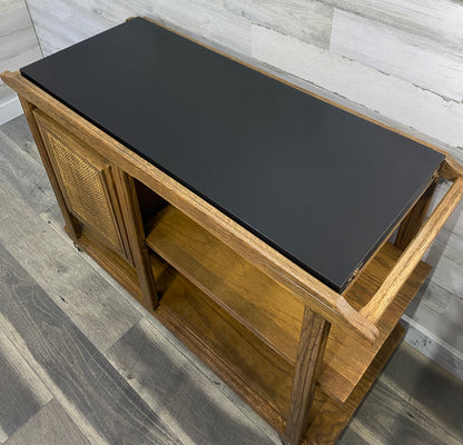 Vintage Brandt Ranch Oak Bar Cart Server