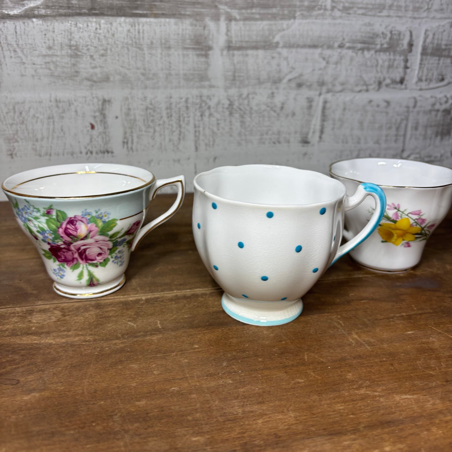 Vintage Teacup Set Of 4 #4