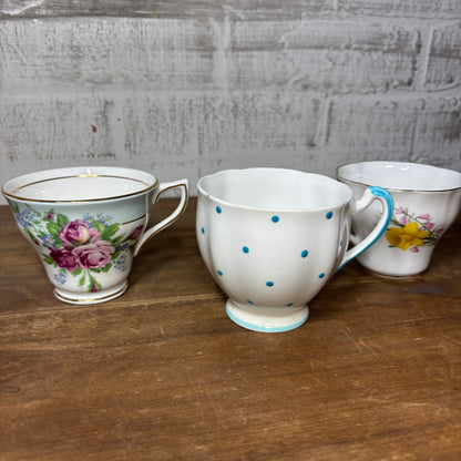 Vintage Teacup Set Of 4 #4