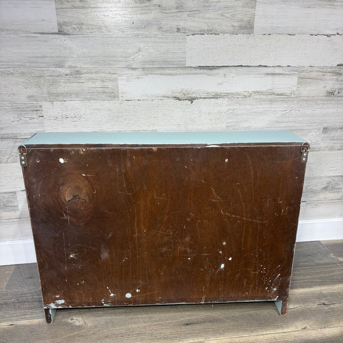 Wall Mounted Wood Storage Cabinet W/ Cane Door