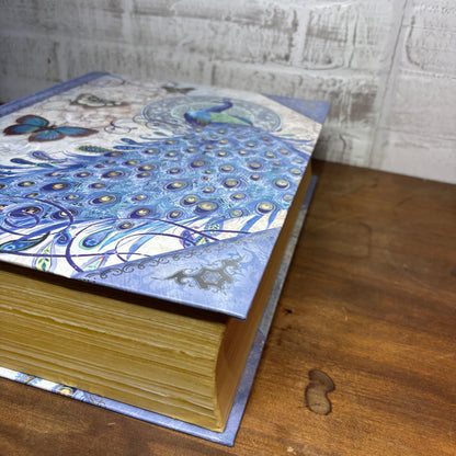 Peacock Decorative Book Storage Box