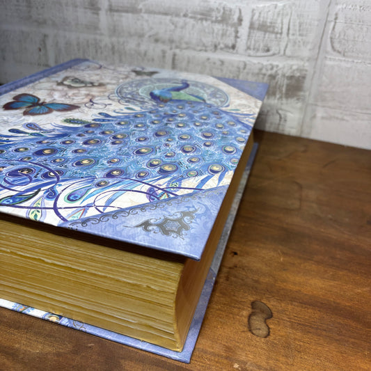 Peacock Decorative Book Storage Box