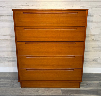 Mid Century Danish Teak Dresser