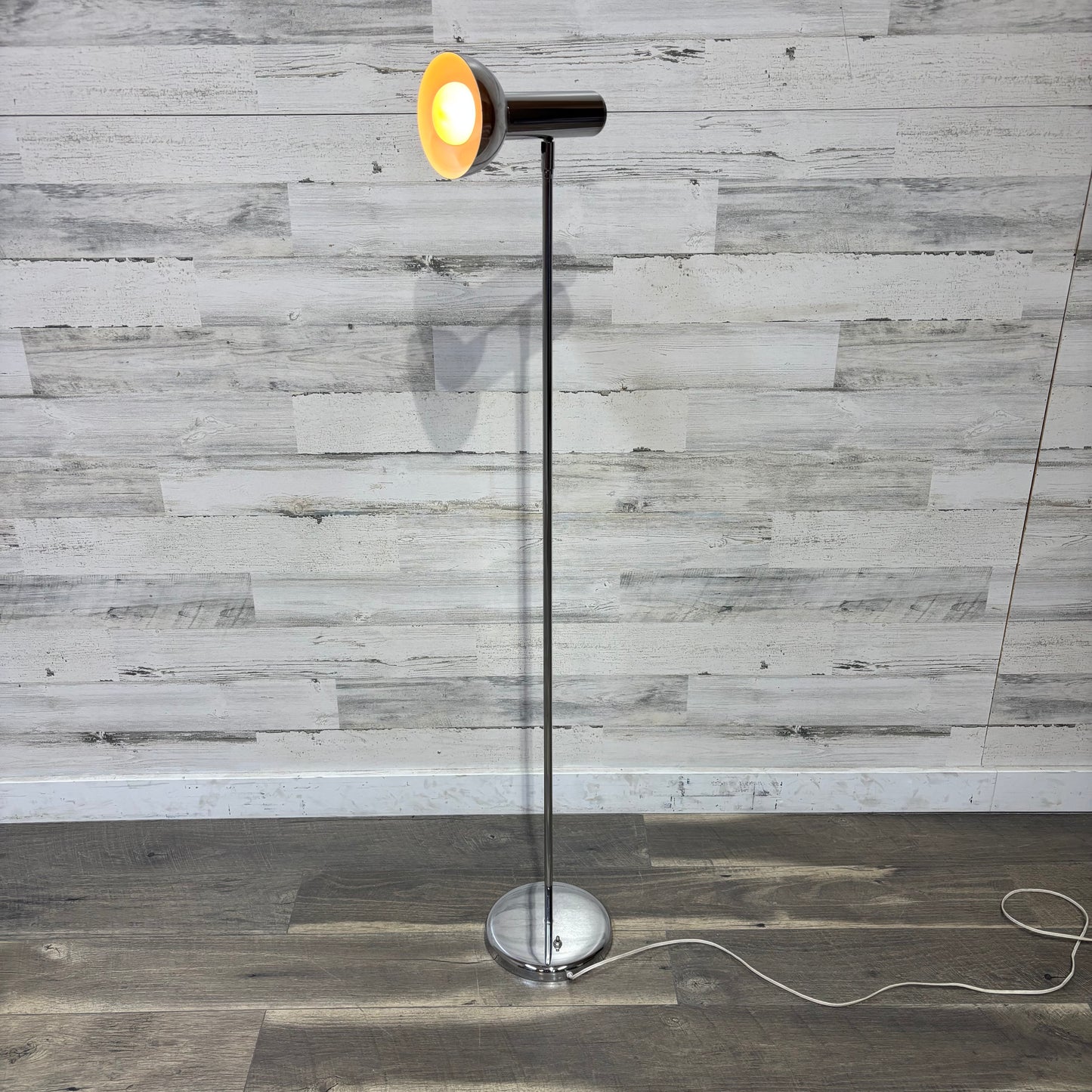 Vintage Standing Chrome Floor Lamp