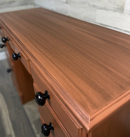 Terracotta Orange Desk
