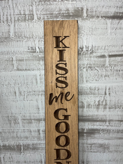 “Kiss Me Goodnight” Wall Decor