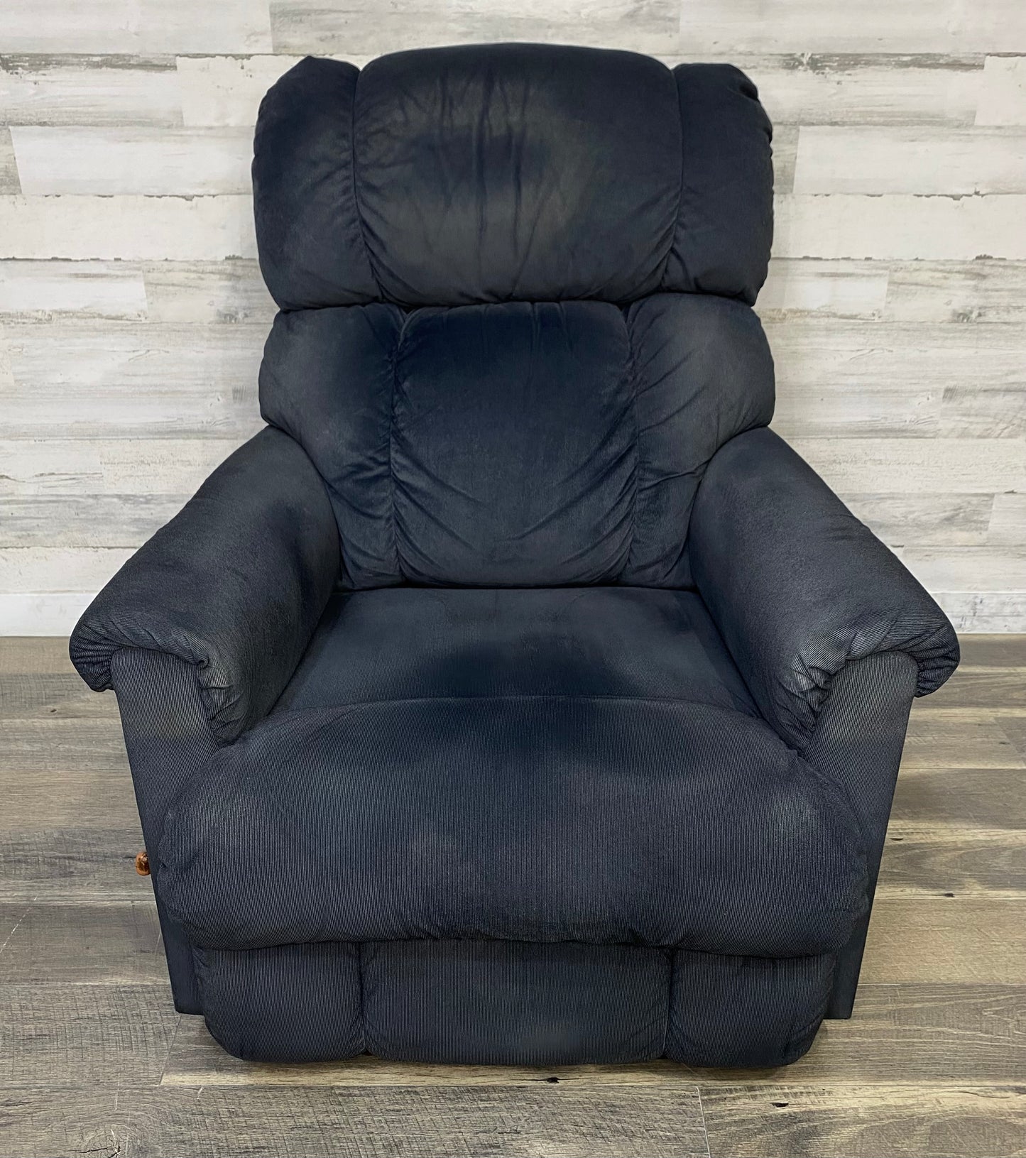 Dark Blue La Z Boy LaZBoy recliner