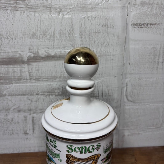 Vintage Old Fitzgerald Song of Ireland 1974 Decanter