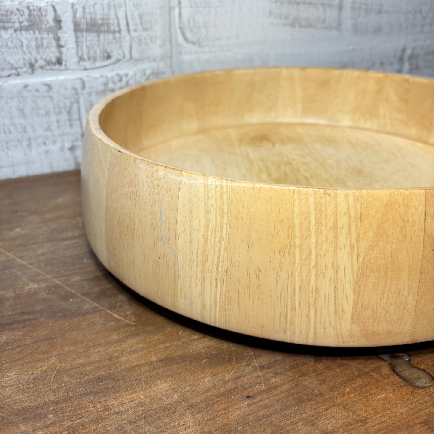 Large Wooden Salad Bowl