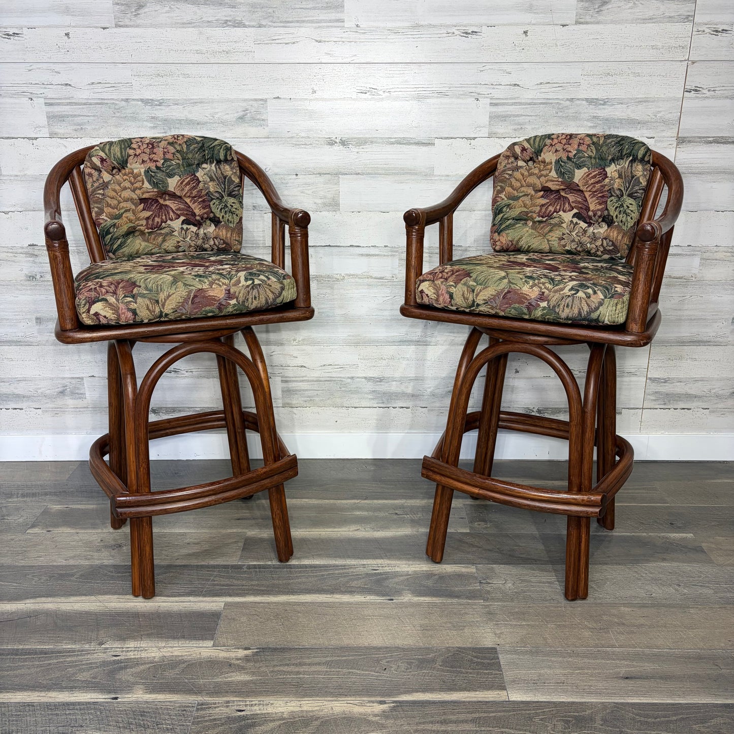 Rattan Specialties Barstool Set Of 2 Barstools