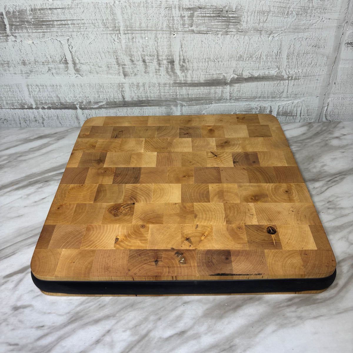 Double Sided Square End Grain Wooden Cutting Board