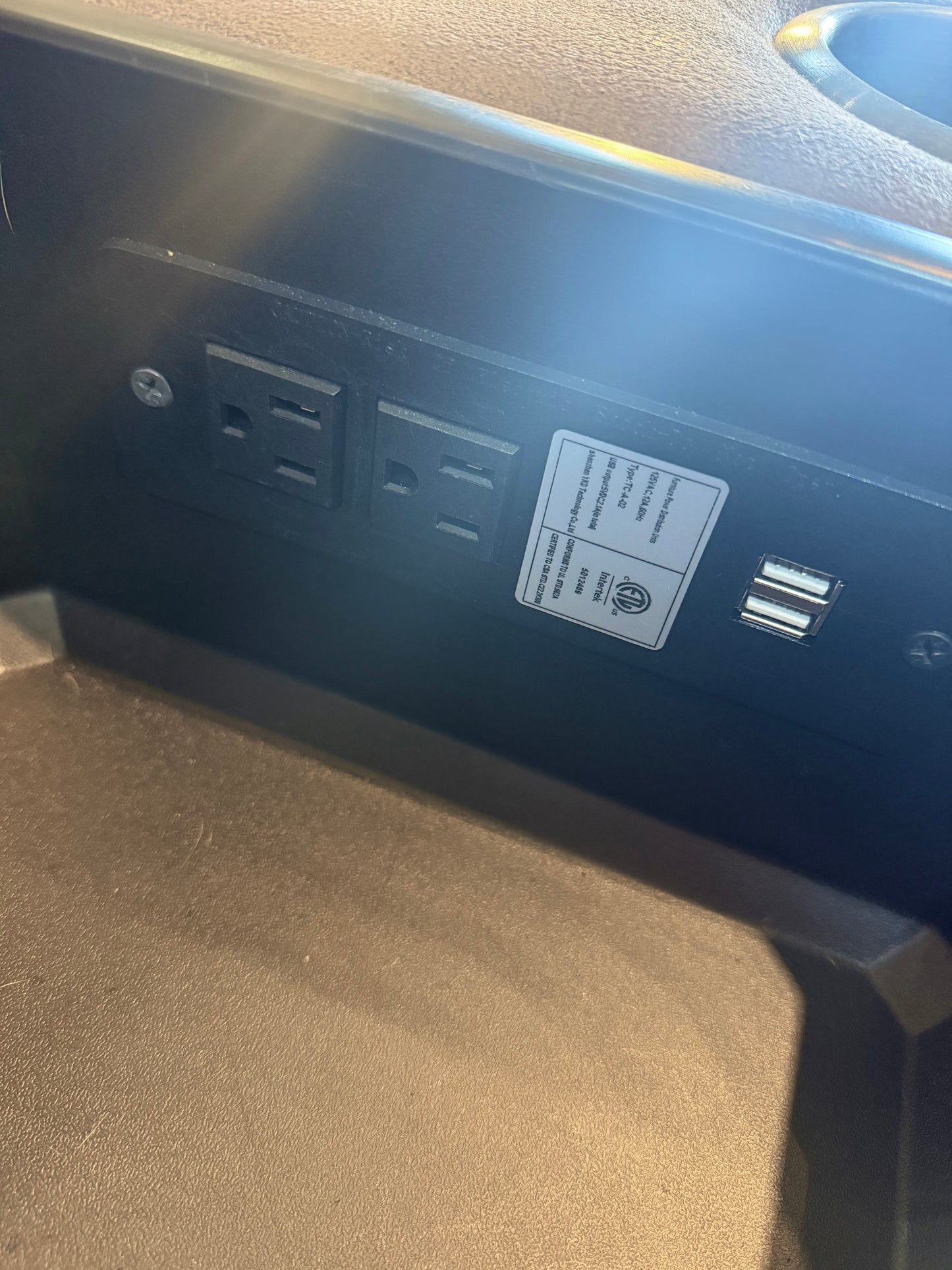 6pc Power Reclining Sectional Couch