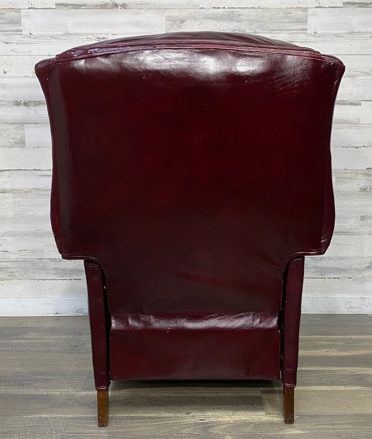 Maroon Leather Flexsteel Recliner