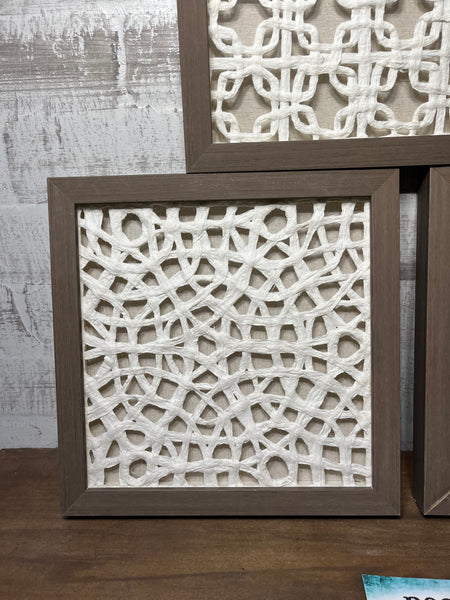 Boho Shadowbox Wall Decor Set Of 3