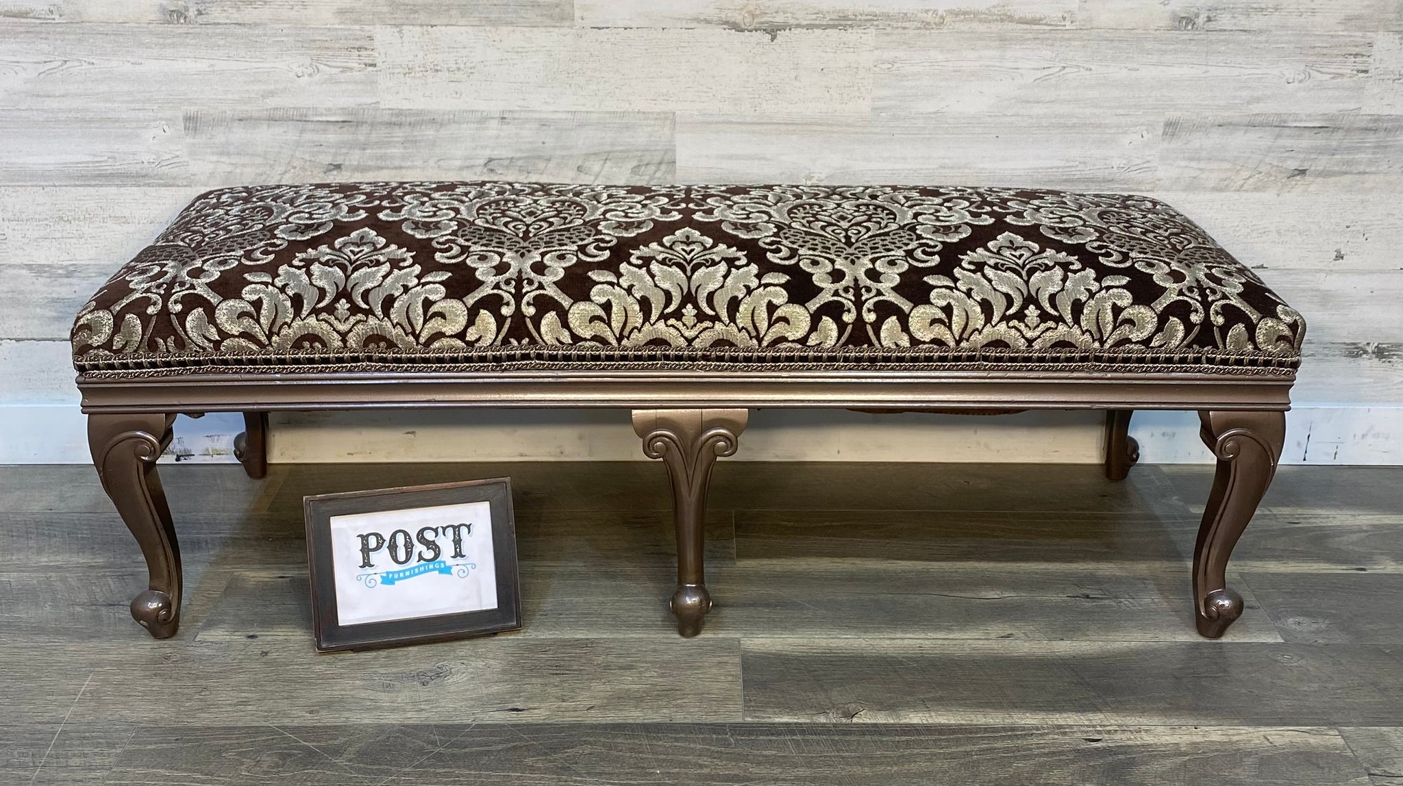 French Style Cushion Bench