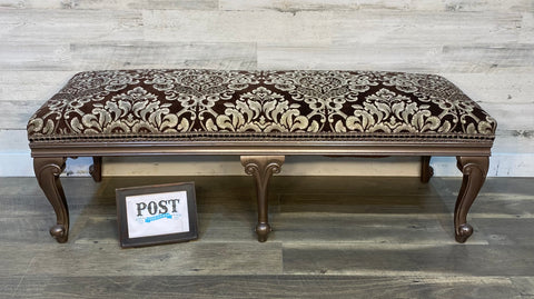 French Style Cushion Bench