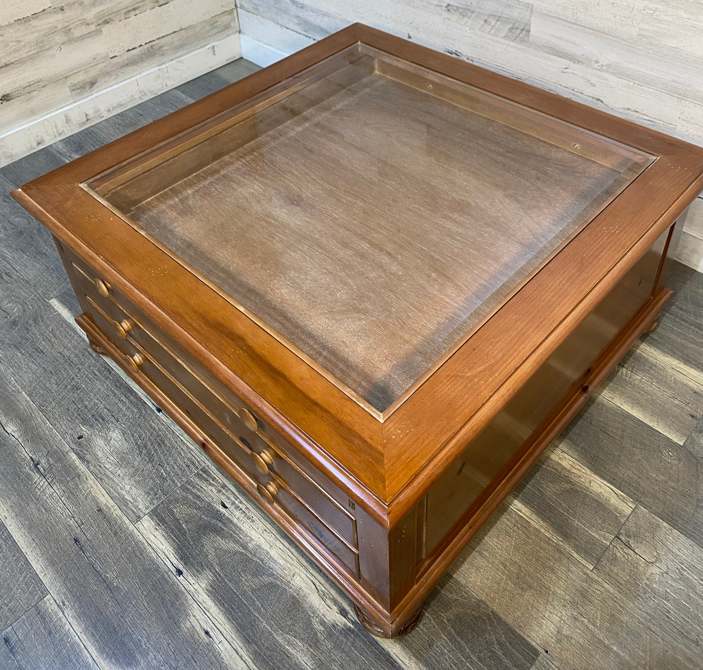 Coffee Table Shadow Box Storage