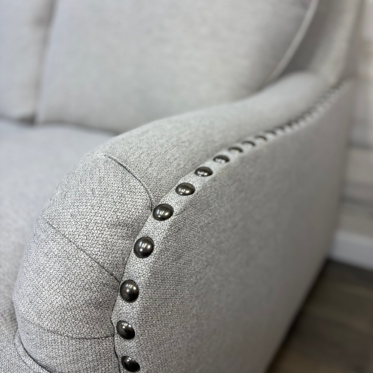 Gray 2pc Ashley Sectional Couch