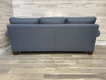 Stickley Gray/Blue Sofa Couch