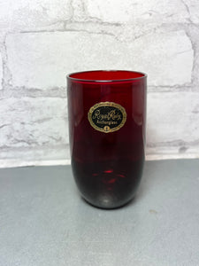 Royal Ruby Anchorglass Tumbler