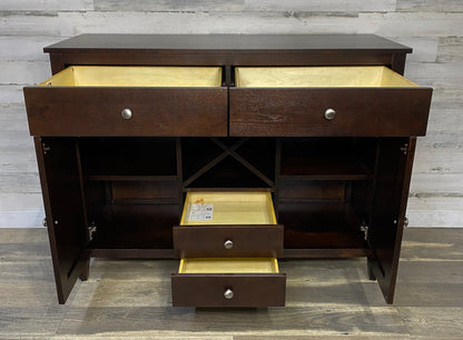 Espresso Wood Buffet By Canadel