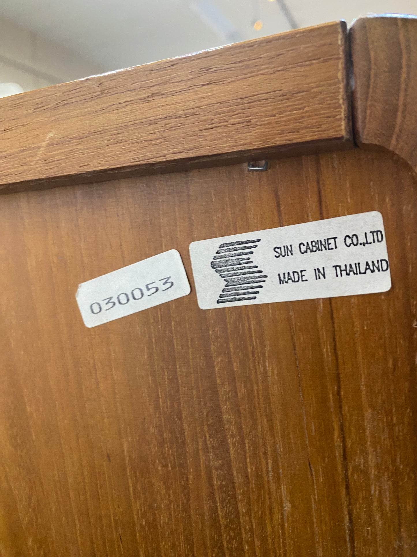 Mid Century Modern, Danish Style Teak Queen Platform Bed Frame