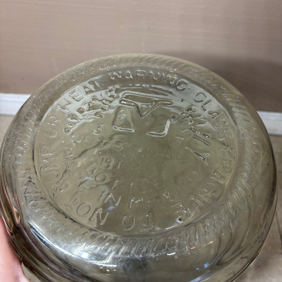 Vintage 5 Gallon Glass Jug