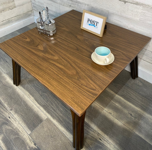 Mid Century Bent Wood Bamboo Coffee Table