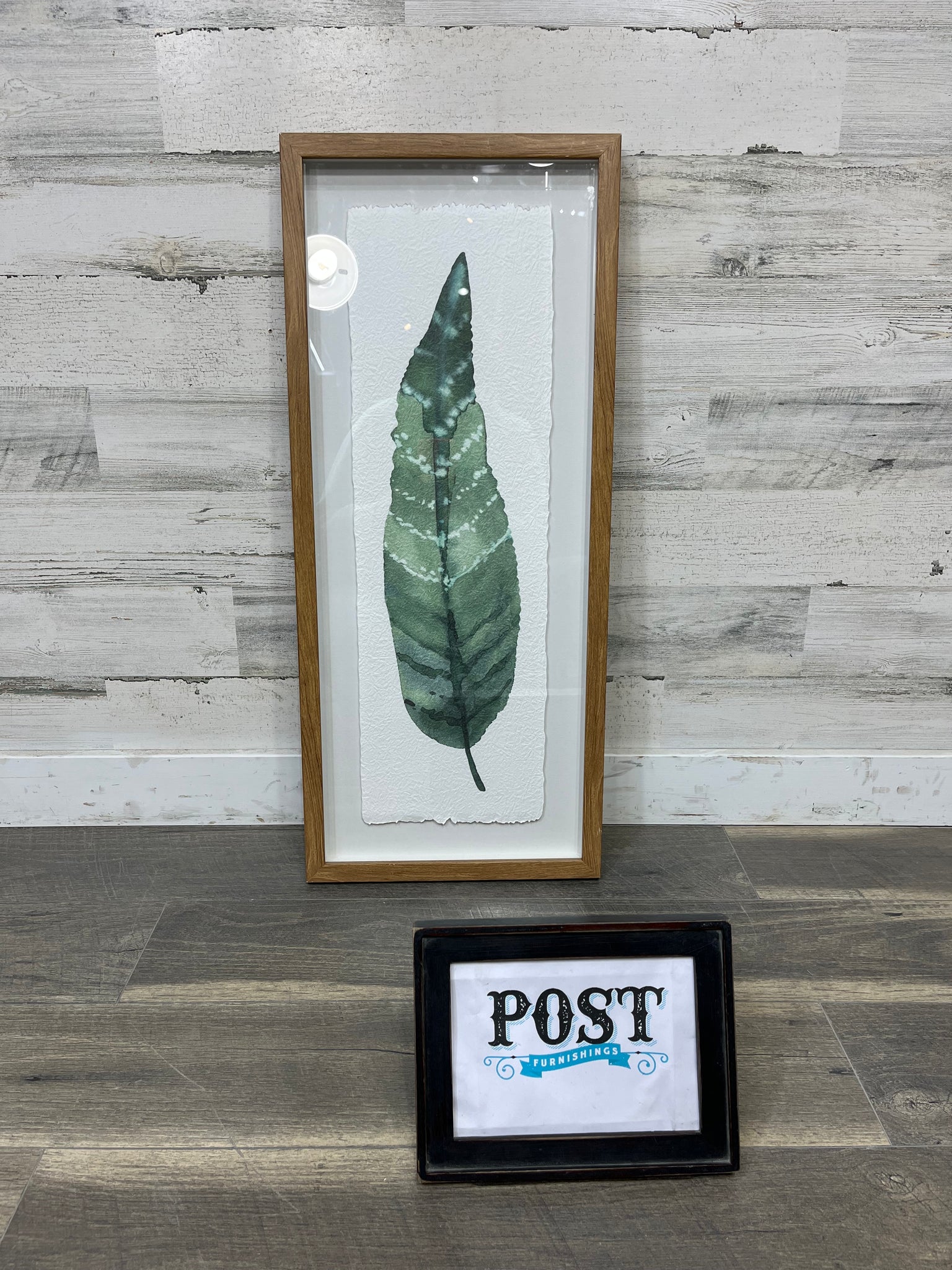 Framed Leaf Wall Decor (Style Two)