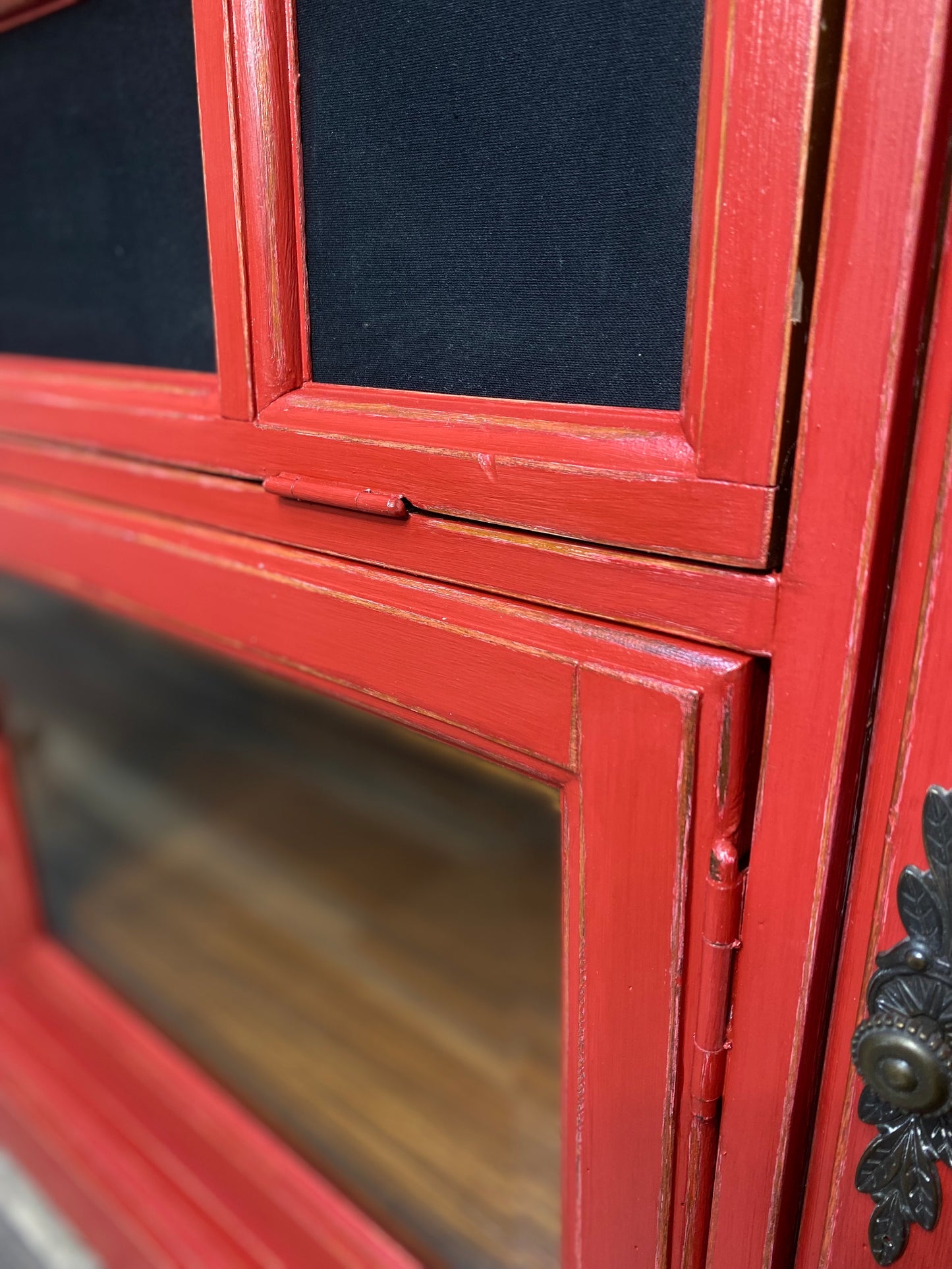 Rustic Red Tv Stand Entertainment Center