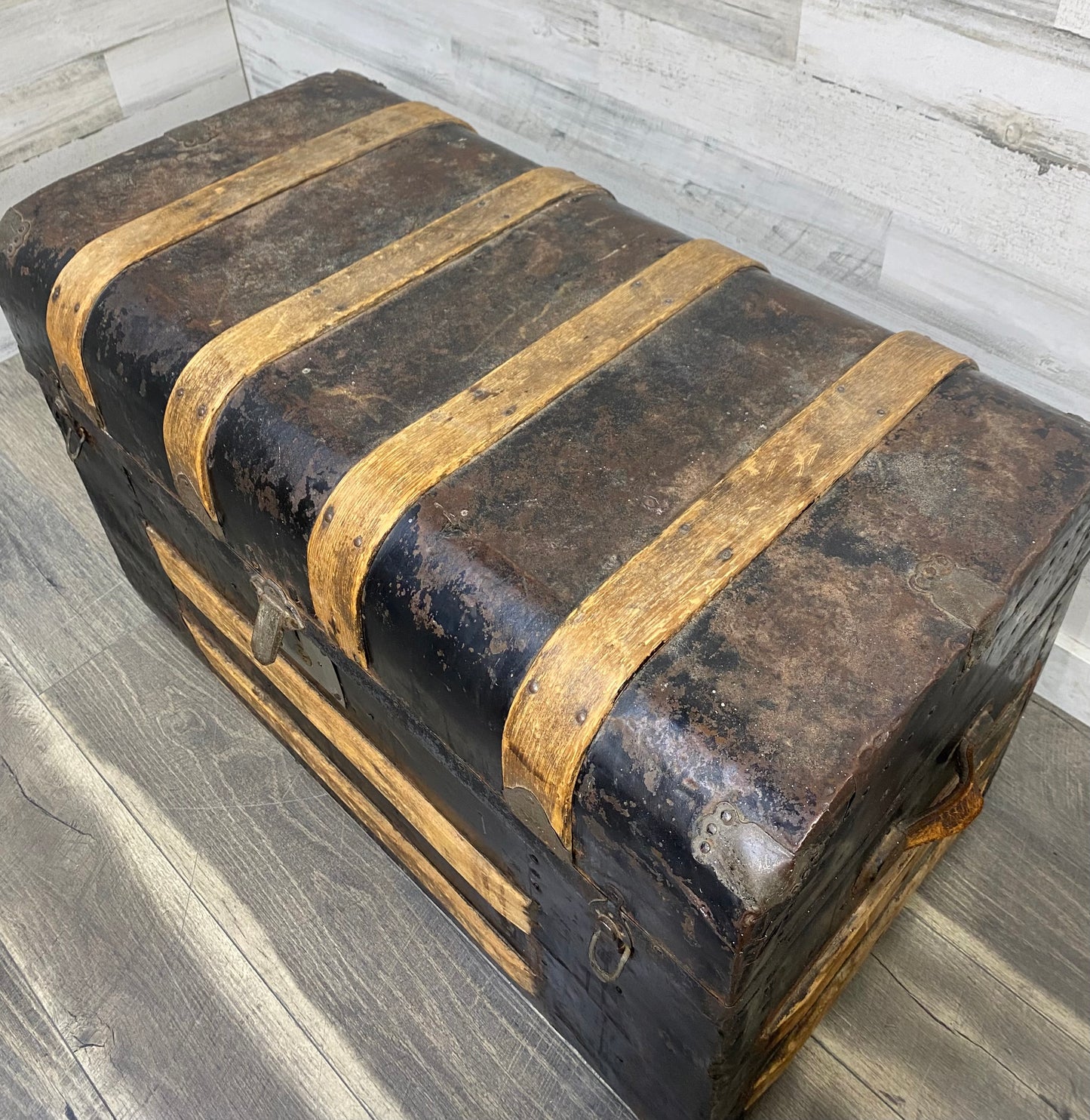 Antique Steamer Trunk