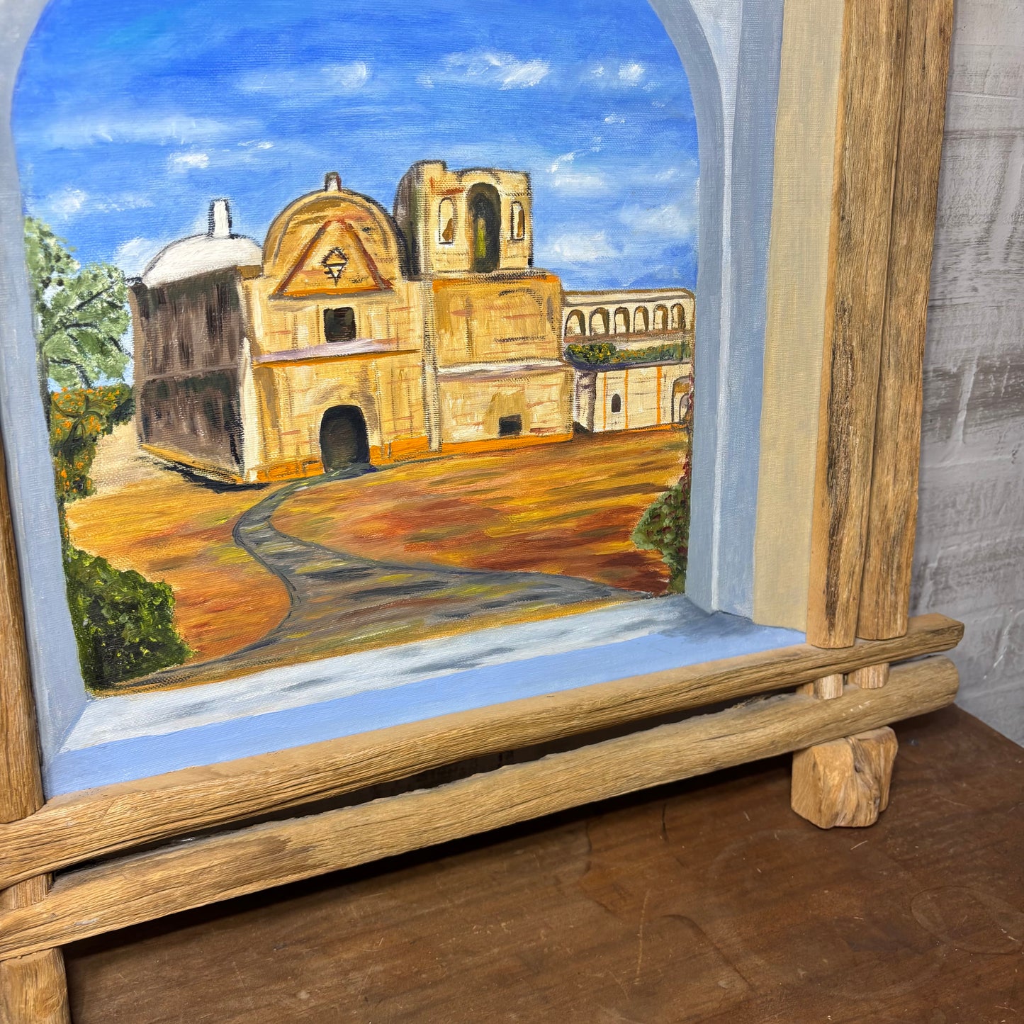 Original Canvas Acrylic South West Theme Painting