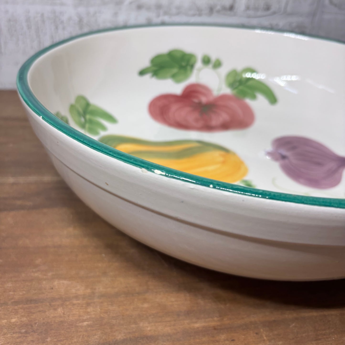 Bizzirri Italy Large Ceramic Vegetable Bowl