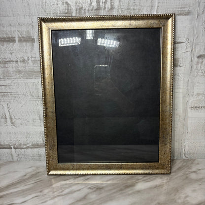 Ornate Brushed-Gold Rectangular Picture Frame