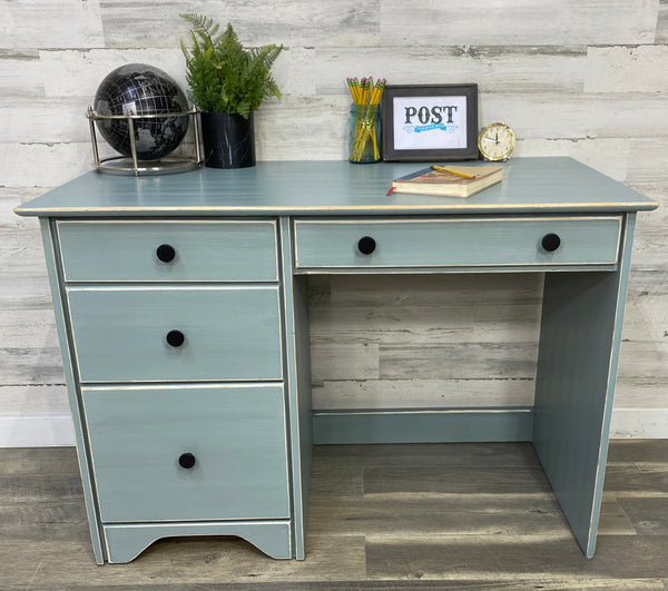 Blue Gray Stanton Desk