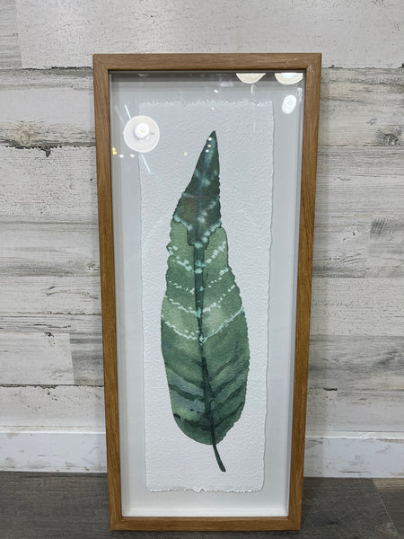 Framed Leaf Wall Decor (Style Two)