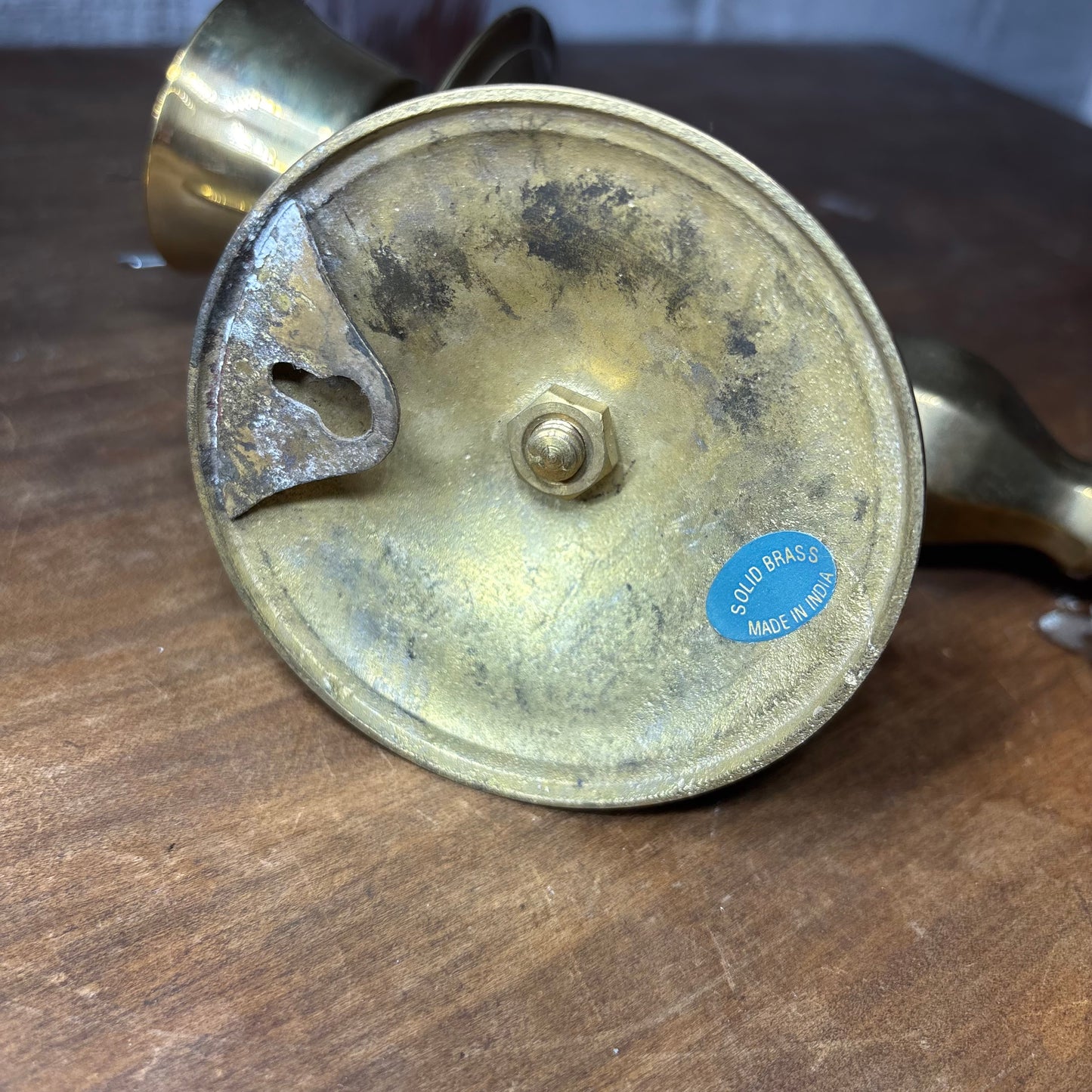 Blush & Brass Wall Sconce Set Of Two