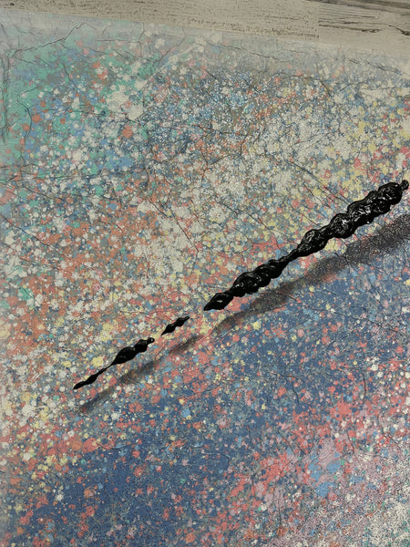 Sparkly Textured Painting