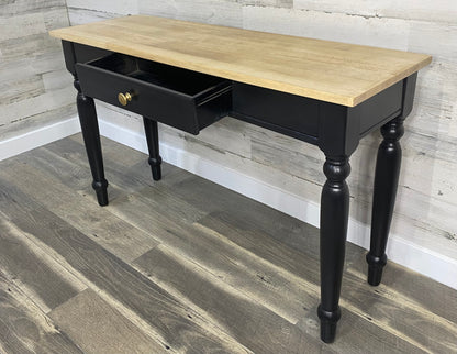 Black Sofa Console Table