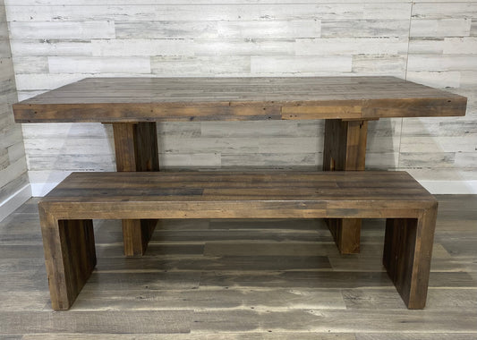 West Elm Emerson Dining Table & Bench